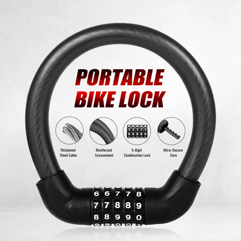 5-значный кодовый замок для ве – обзор и цена U Lock Heavy Duty