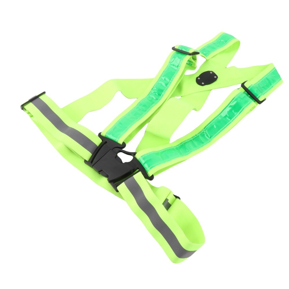 Новый полиэстеровый светодиодн – обзор и цена Reflective Vest Cycling