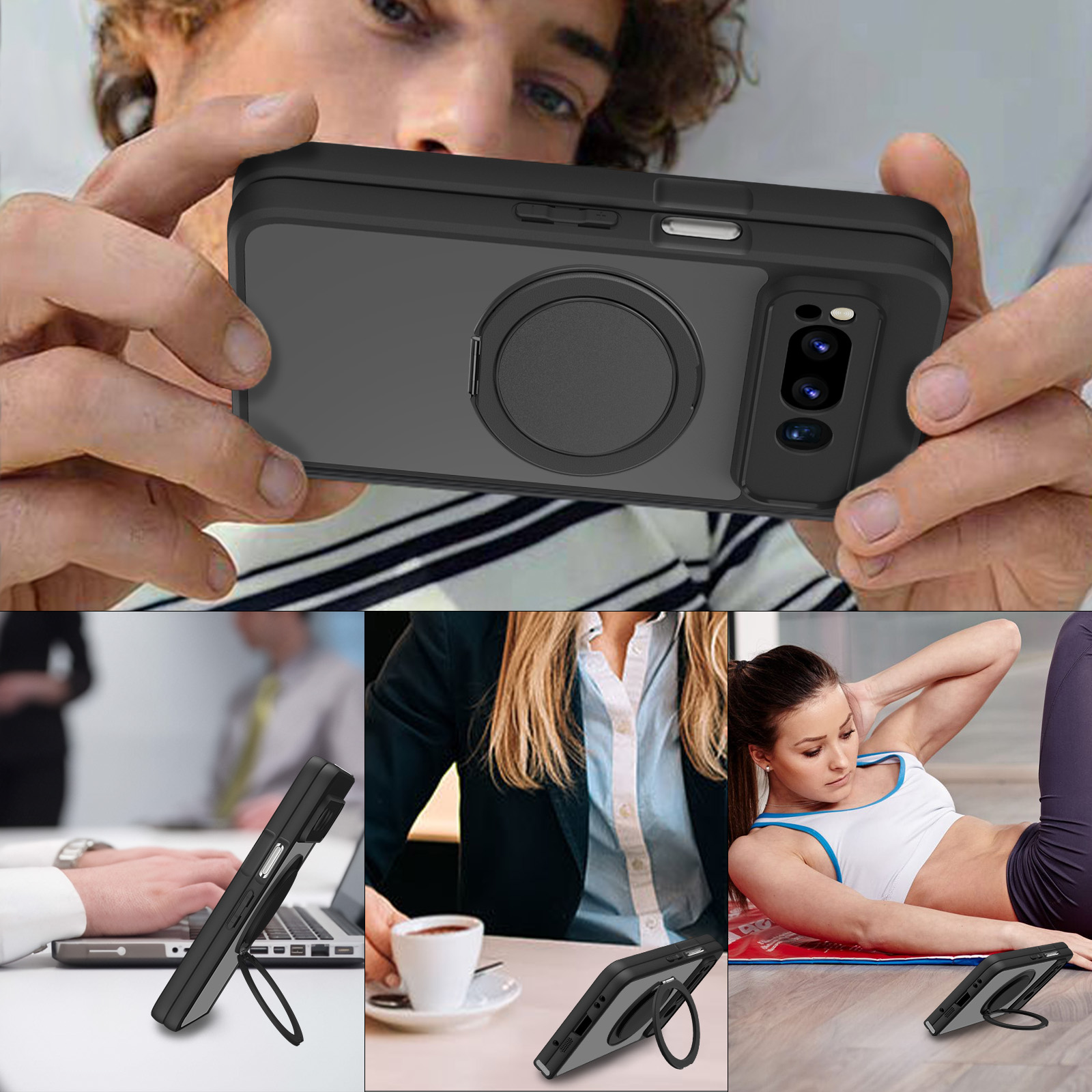 Для Google Pixel Fold чехол ма – обзор и цена Kickstand Adjustable